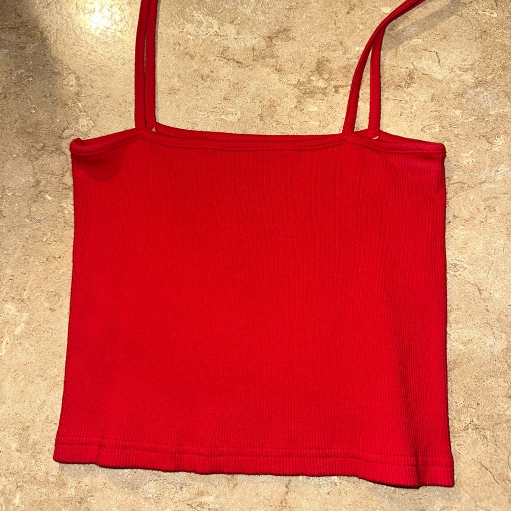 Brandy Melville Red Tank Top
